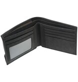 Silver Cross Black Genuine Leather Wallet