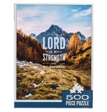 Strength & Defense Mountain Top 500-piece Jigsaw Puzzle - Exodus 15:2