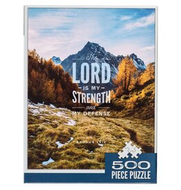 Strength & Defense Mountain Top 500-piece Jigsaw Puzzle - Exodus 15:2