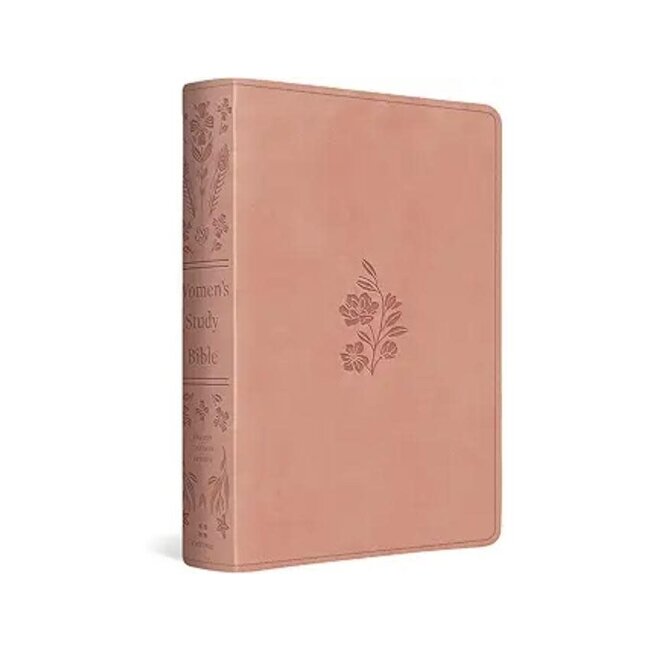 ESV Women's Study Bible TruTone, Blush Rose, Floral Bloom Design
