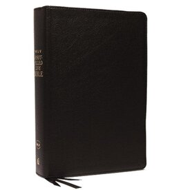 NKJV, Spirit-Filled Life Bible, Third Edition, Genuine Leather, Black, Red Letter