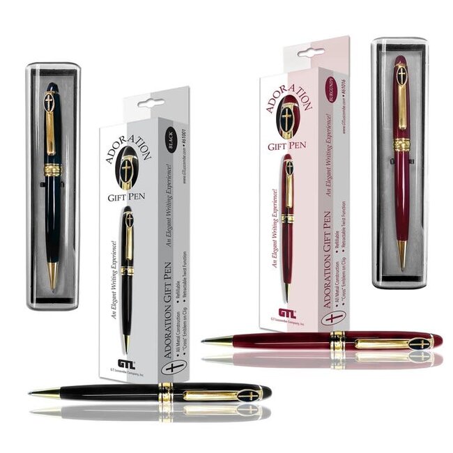 Adoration Gift Pen - Burgundy