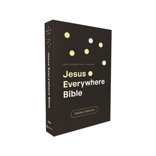 NIV, Jesus Everywhere Outreach Bible, Larger Print, Paperback, Comfort Print
