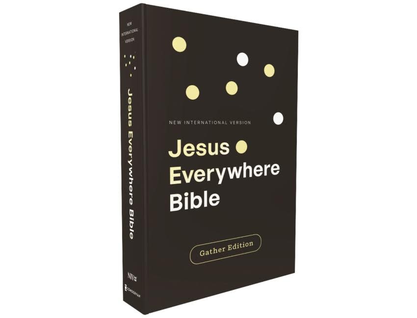 NIV, Jesus Everywhere Outreach Bible, Larger Print, Paperback, Comfort Print