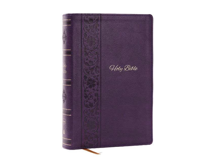 KJV Holy Bible: Personal Size Giant Print, Purple Leathersoft, Red Letter, Comfort Print: King James Version
