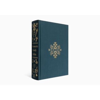 ESV Women's Study Bible - Cloth Over Board, Dark Teal