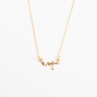 Necklace "Hope" Gold