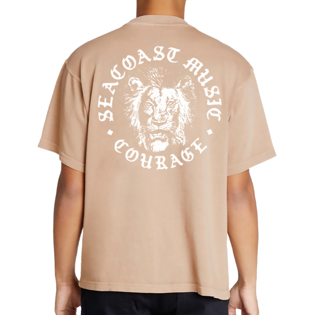 Seacoast Music Courage Shirt - Brown