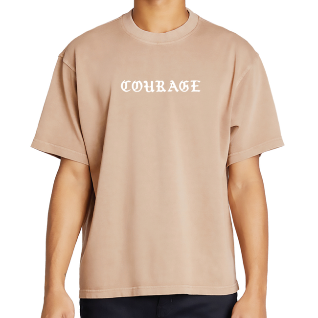 Seacoast Music Courage Shirt - Brown