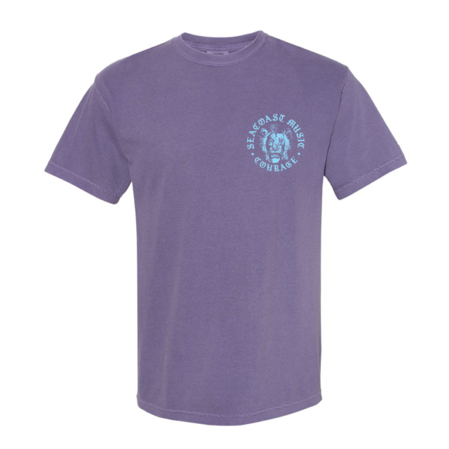 Seacoast Music Courage Shirt - Grape