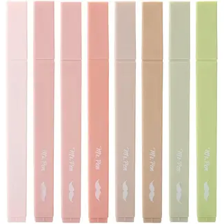 Mr. Pen - Aesthetic Highlighters 8 Pack Watermelon Colors