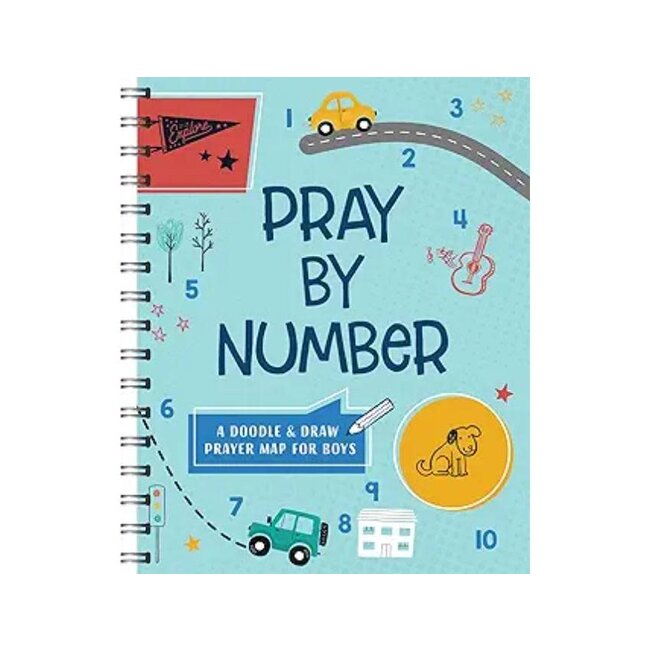 Pray by Number (Boys): A Doodle and Draw Prayer Map for Boys