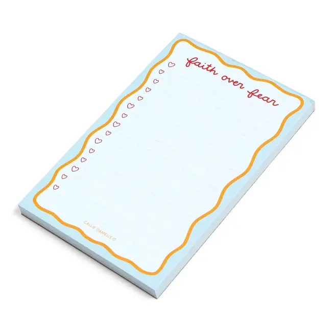 Faith Over Fear Notepad