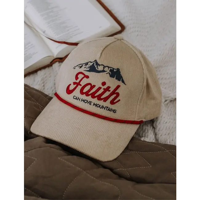 Hat: Faith Can Move Mountains