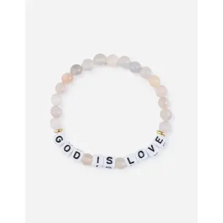God is Love Letter Bracelet