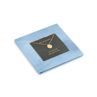 Be Blessed Book and Necklace