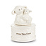 Wrapped in Prayer Ceramic Lamb Music Box
