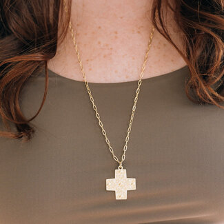 Voyage Cross Necklace