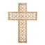Floral Rattan Cross