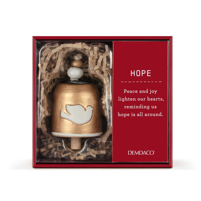 Mini Inspired Holiday Bell - Hope