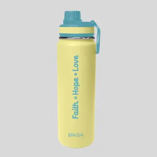 24 oz Stainless Steel Bottle - Faith Hope Love
