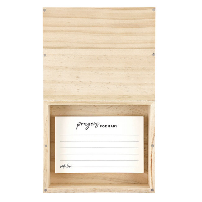 Letter Keepsake Box - For This Child We Have Prayed