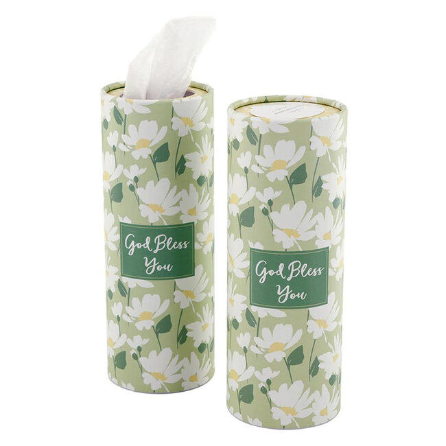 God Bless You Tissues - Daisy