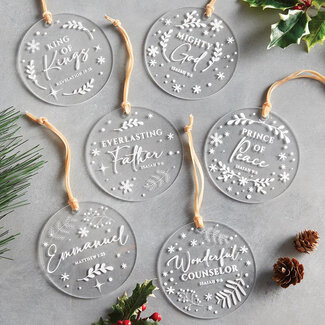Ornaments - Names of Jesus
