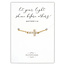 Let Your Light Shine Sideways Cross Bracelet