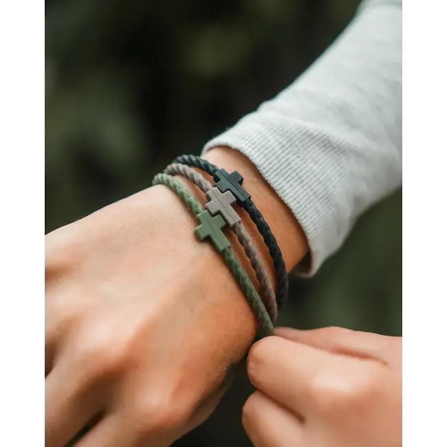 Infinity Cross Bracelets-Blue/Orange/Teal -