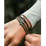 Infinity Cross Bracelets-Blue/Orange/Teal -