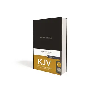 KJV, Gift and Award Bible, Imitation Leather, Black