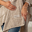 Wrapped in Prayer Taupe Remembrance Prayer Shrobe 42" x 31"