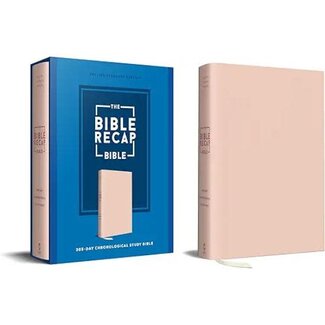 Tara-Leigh Cobble The Bible Recap 365-Day Chronological Study Bible English Standard Version - Imitation Leather, Pink