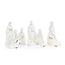 Ceramic LED Nativity Figures - Set of 10
