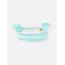 Teal Embroidered WWJD Bracelet