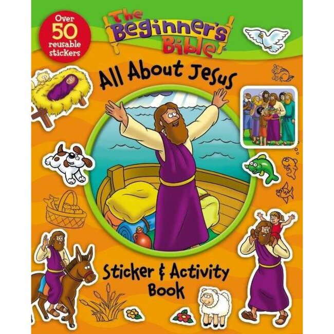 All About Jesus Sticker & Activity Book