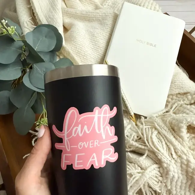 Faith Over Fear Sticker