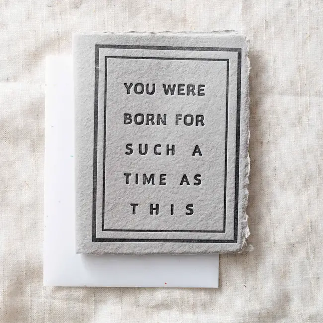 You Were Born For Such A Time | Christian Birthday Card