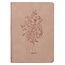 Trust Mottled Blush Faux Leather Classic Journal - Proverbs 3:5