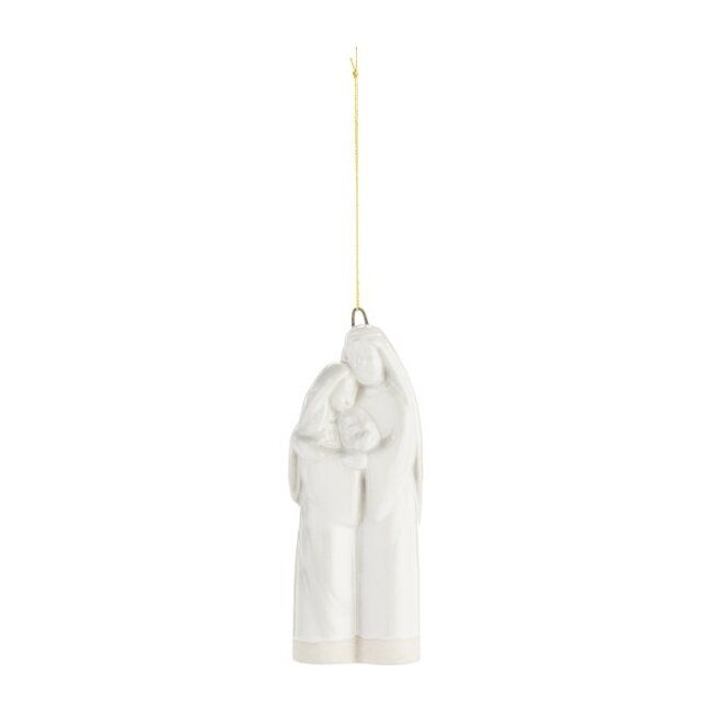 Ceramic Holy Family Ornament