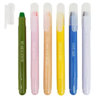 Wax Bible Highlighter Set - Stationery Set & Decor