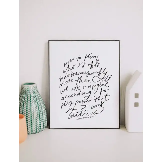 Print: Now To Him Who Is Able...