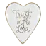 Trust In The Lord Gold Trinket Tray