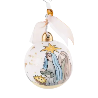 Gold Star Thrill of Hope Ornament