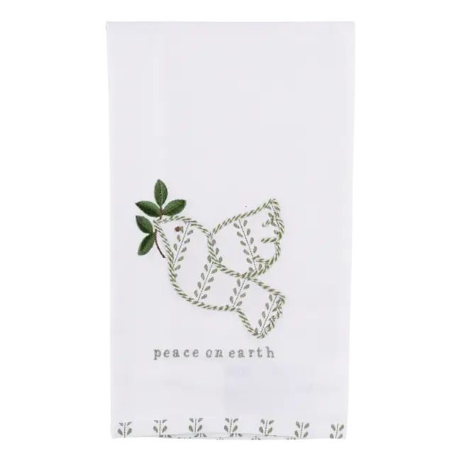 Peace on Earth Tea Towel