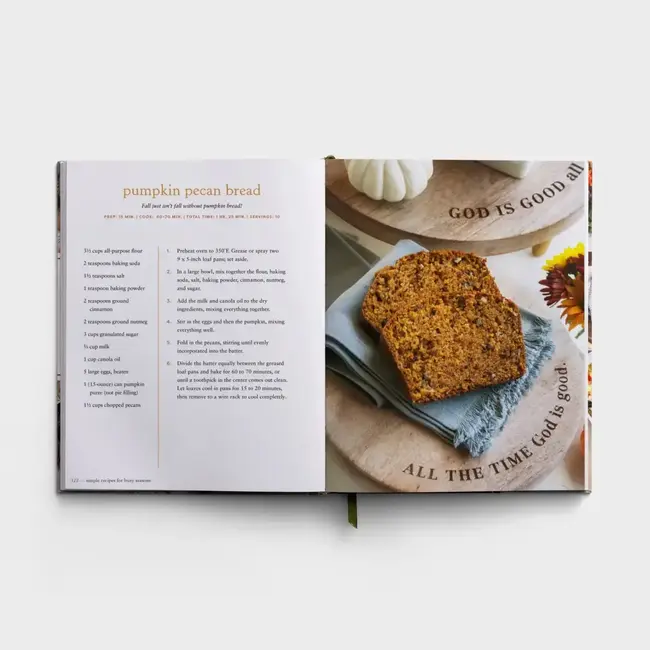 Simple Recipes for Busy Seasons: Devotional Cookbook
