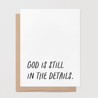 Encouragement – God in the Details Greeting Card