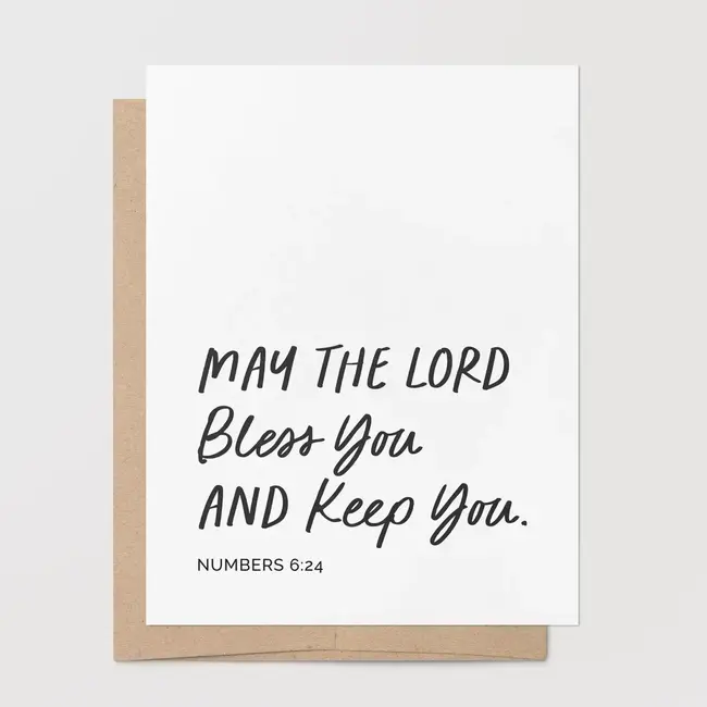 Encouragement – Lord Bless You Greeting Card