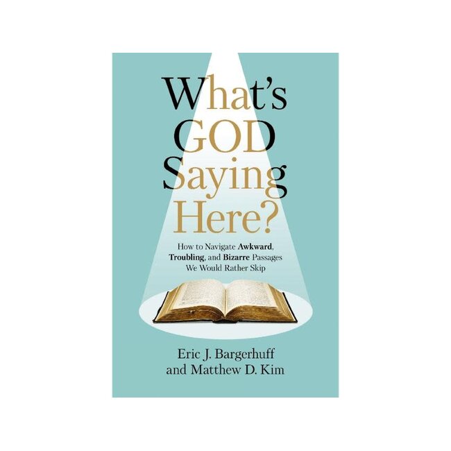What's God Saying Here